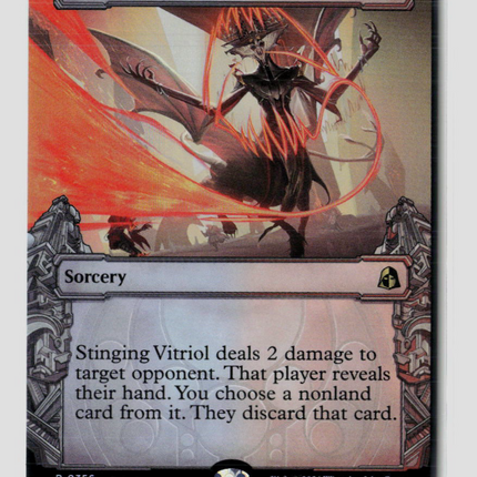 Magic: The Gathering Stinging Vitriol (Showcase) Reality Fracture R • 356 Foil