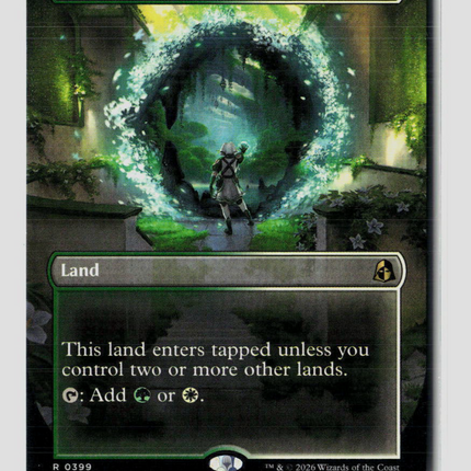 MTG Overgrown Farmland (Borderless) Reality Fracture R • 399 Normal