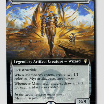 MTG Memnarch, the Warden (Extended Art) Commander: Reality Fracture R 100 Normal
