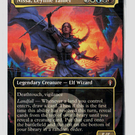 MTG Nissa, Leyline Tamer (Borderless) Commander: Reality Fracture M • 2 Normal