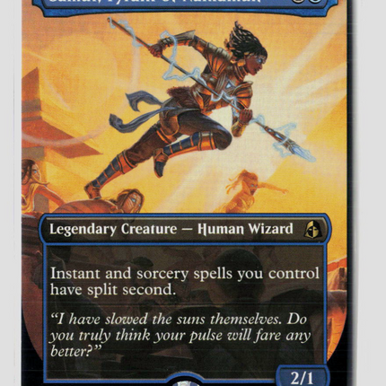 MTG Samut, Tyrant of Naktamun (Borderless) Reality Fracture R • 302 Normal