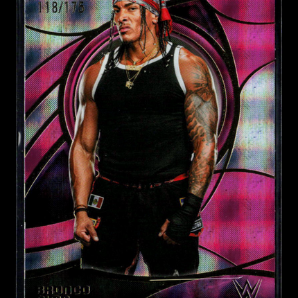 2026 Topps WWE Universe Bronco Nima #57 Pink 118/176