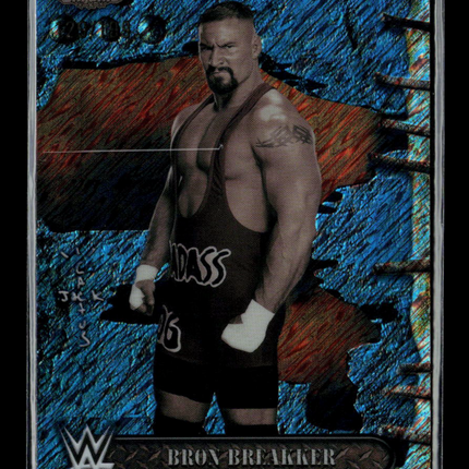2025 Topps Chrome WWE Cactus Jack Bron Breakker #31 Blue