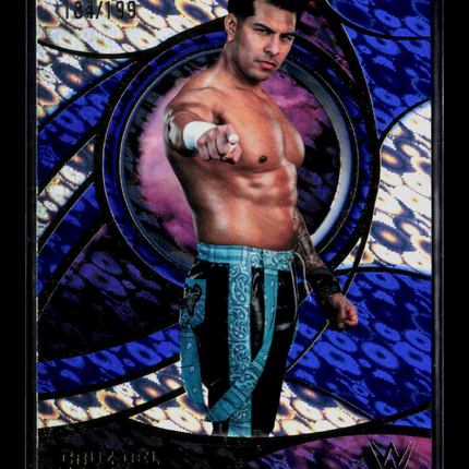 2026 Topps WWE Universe Cruz Del Toro #123 Blue 184/199