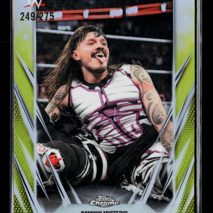 2026 Topps Chrome WWE Dominik Mysterio #73 249/275