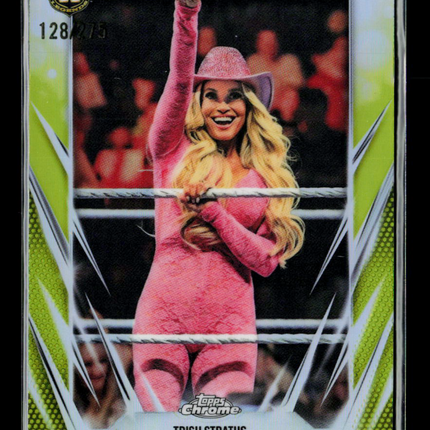2026 Topps Chrome WWE Trish Stratus #115 Green 128/275