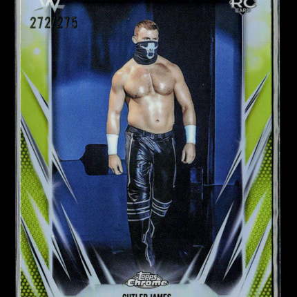 2026 Topps Chrome WWE Cutler James #157 RC 272/275