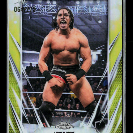 2026 Topps Chrome WWE Lucien Price #107 064/275