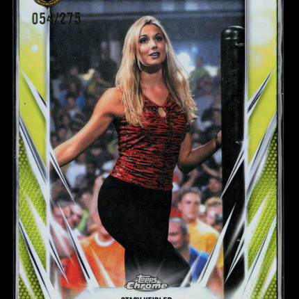 2026 Topps Chrome WWE Stacy Keibler #121 Green 054/275