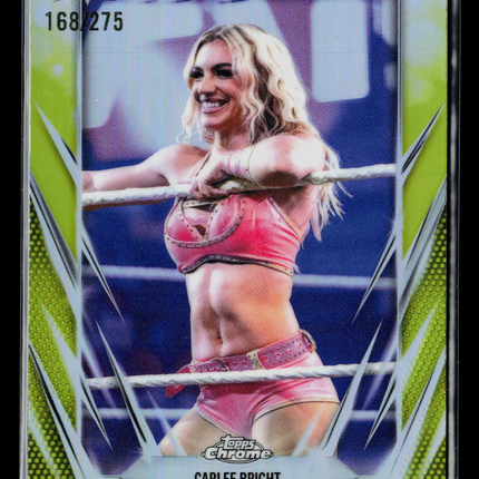 2026 Topps Chrome WWE Carlee Bright #159 168/275