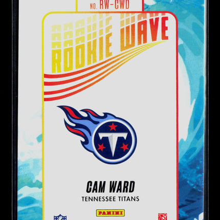 2025 Panini Absolute Football Cam Ward #RW-CWD RC
