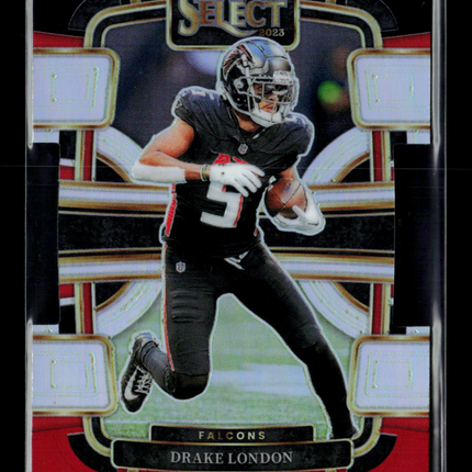2024 Panini Select Drake London #6 Concourse Red