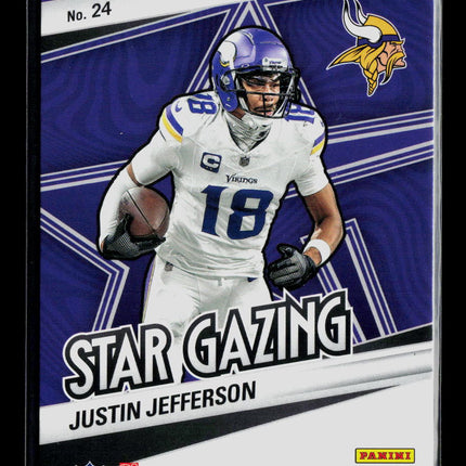 2025 Panini Revolution Football Justin Jefferson #24