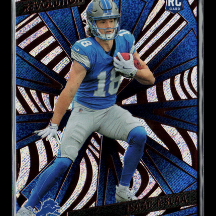 2025 Panini Revolution Football Isaac TeSlaa #212 RC