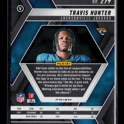 2025 Panini Mosaic Travis Hunter #279 Green RC