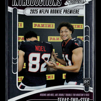 2025 Panini Absolute Football Jayden Higgins Jaylin Noel #I-JNL RC