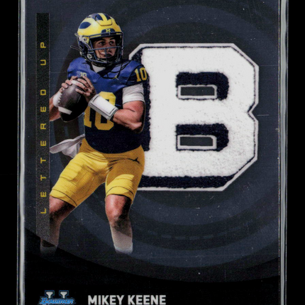 2025 Bowman Chrome University Mikey Keene #LU-5 Lettered Up