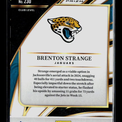 2026 Panini Select Brenton Strange #230 Red Blue Flash