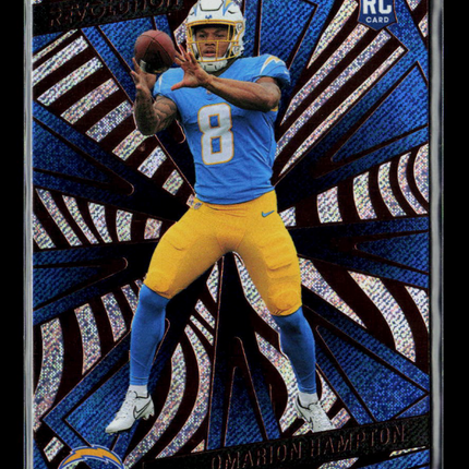 2025 Panini Revolution Football Omarion Hampton #233 RC