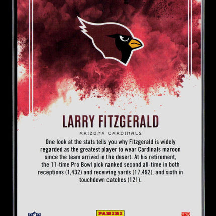 2025 Panini Phoenix Football Larry Fitzgerald #22 Color Blast