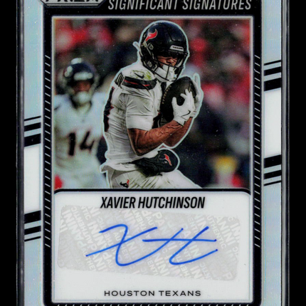 2025 Panini Prizm Xavier Hutchinson #SSI-XHN Auto