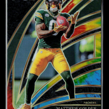 2025 Panini Select Matthew Golden #267 Tie-Dye Prizm RC 25/25