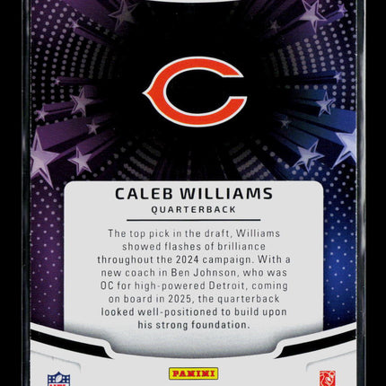 2025 Panini Certified Caleb Williams #CST-CWS Purple 116/299