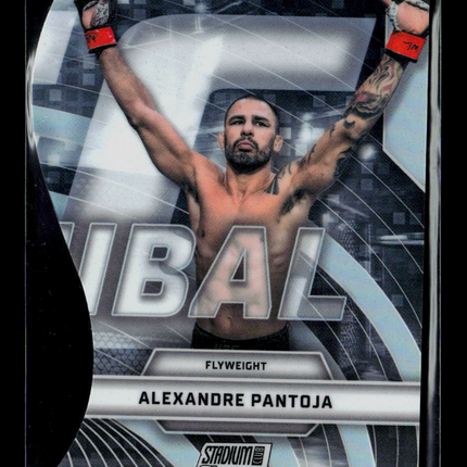 2026 Topps Stadium Club Chrome UFC Alexandre Pantoja TVN-6 Triumvirates
