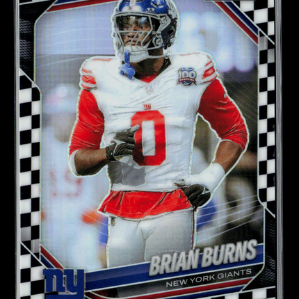 2025 Panini Prizm Football Brian Burns #147 Checkerboard