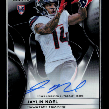 2025 Topps Chrome Black Jaylin Noel #RAU-JN RC Auto