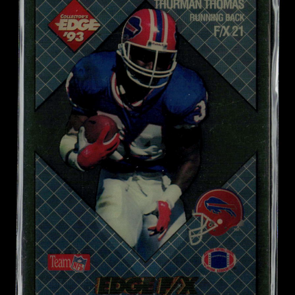 1993 Collector's Edge FX Thurman Thomas #FX 21