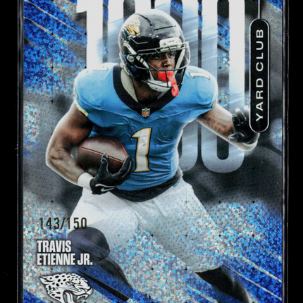 2026 Topps Travis Etienne Jr. #1YC-11 Blue Sparkle 143/150