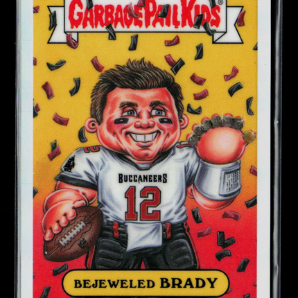 2026 Bowman Chrome Garbage Pail Kids Tom Brady Bejeweled Brady #NFLG-TB