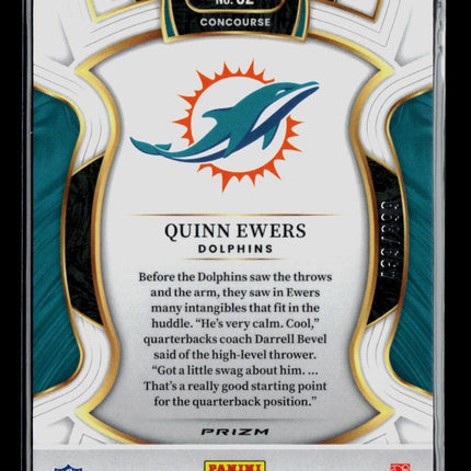 2026 Panini Select Quinn Ewers #82 RC /899