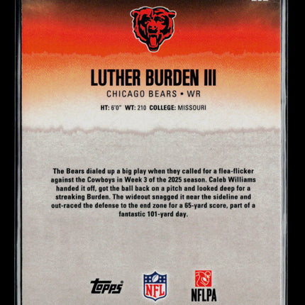 2025 Topps Signature Class Luther Burden III #232 Pink RC /250