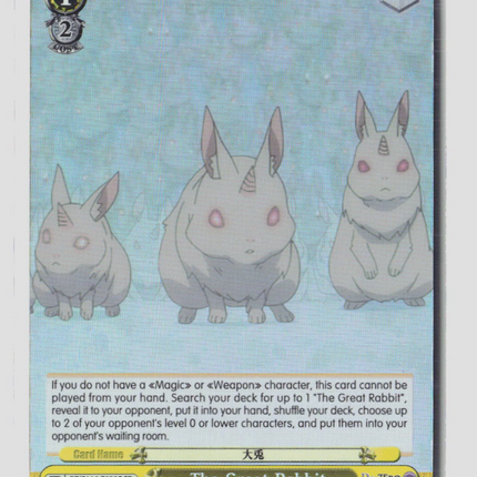Weiss Schwarz The Great Rabbit (SR) Re:ZERO Vol.3 RZ/S116-E022S Normal