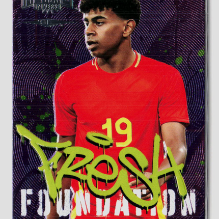 2026 SkyBox Metal Universe SE Lamine Yamal Fresh Foundations #150