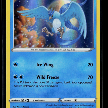 Pokemon 2022 Silver Tempest Articuno #36/195