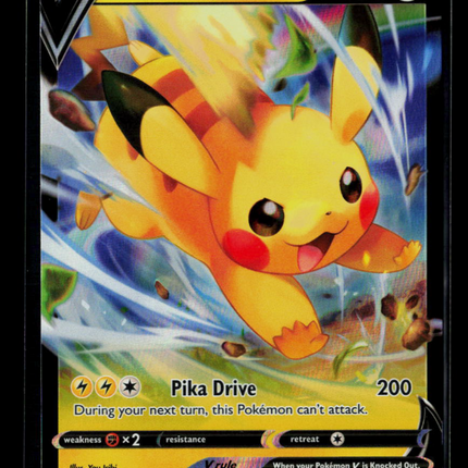 Pokemon SWSH: Sword & Shield Promo Cards Pikachu V #SWSH285