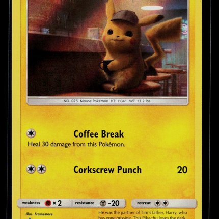 Pokemon 2019 Detective Pikachu Detective Pikachu #SM190