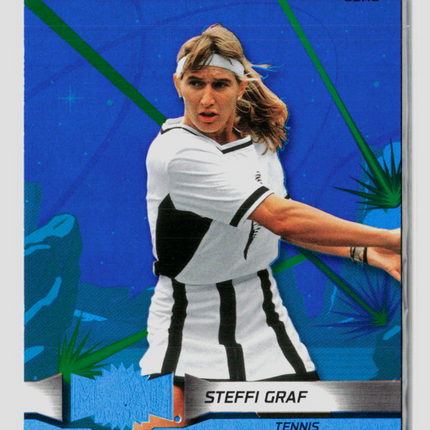 2026 Upper Deck SkyBox Metal Universe  SE Steffi Graf #91 Blue PMG 27/50