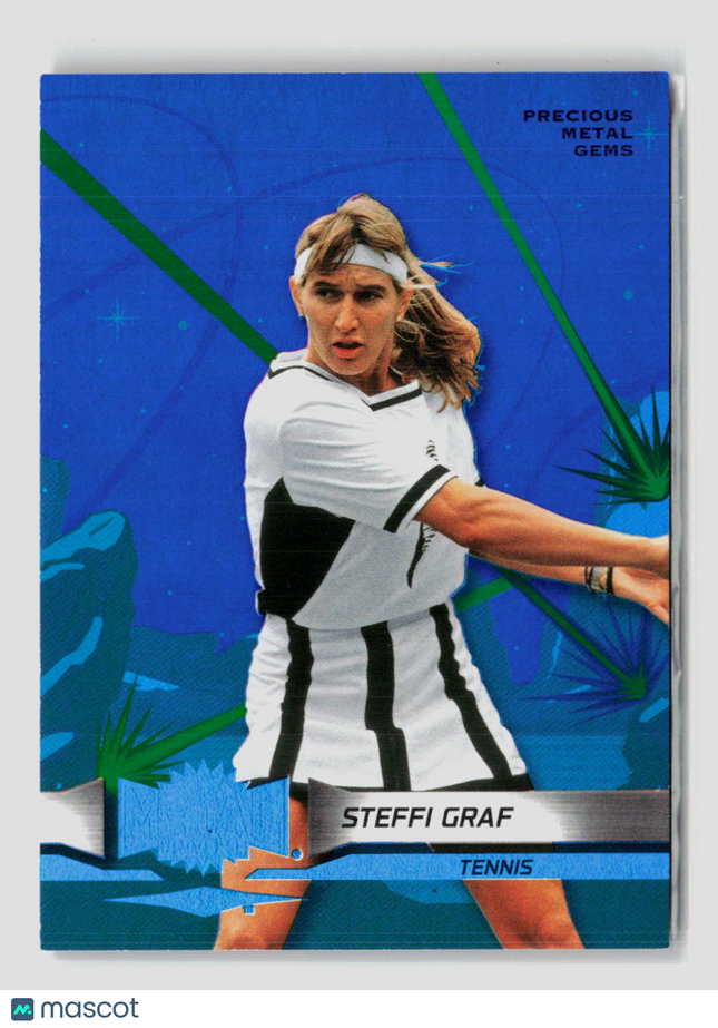 2026 Upper Deck SkyBox Metal Universe  SE Steffi Graf #91 Blue PMG 27/50