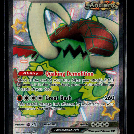 Pokemon Scarlet & Violet Great Tusk EX FA SSR #SVP EN 072