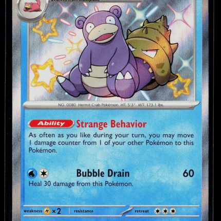 Pokemon 2024 Paldean Fates Slowbro #117/91