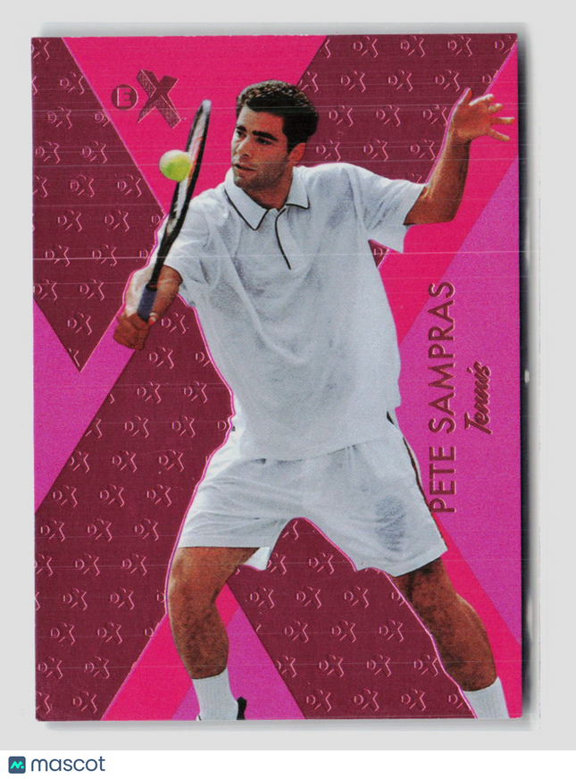 2026 UD SkyBox Metal Universe SE Ex Future Pete Sampras Pink /39 #EX-12