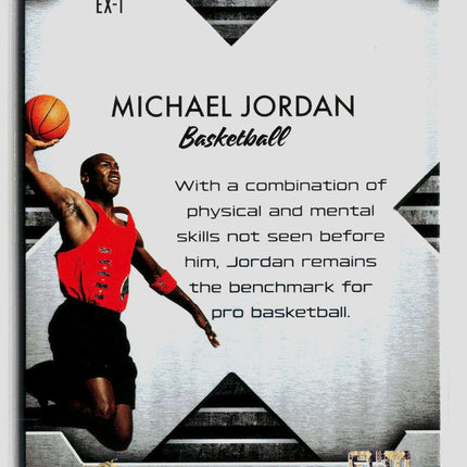2026 Upper Deck SkyBox Metal Universe Champions EX-2000 Michael Jordan #EX-1