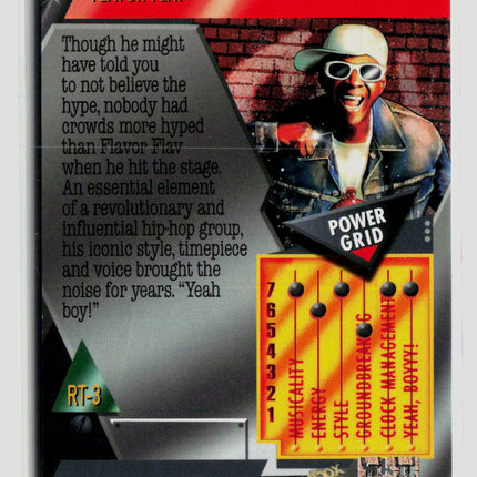 2026 Upper Deck SkyBox Metal Universe Champions SE Flavor Flav #RT-3