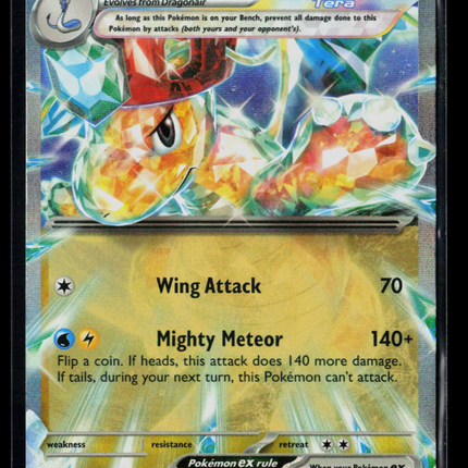 Pokemon 2023 Obsidian Flames Dragonite EX RR #159/197