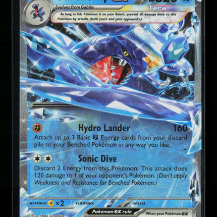 Pokemon 2023 Paradox Rift Garchomp EX RR #38/182
