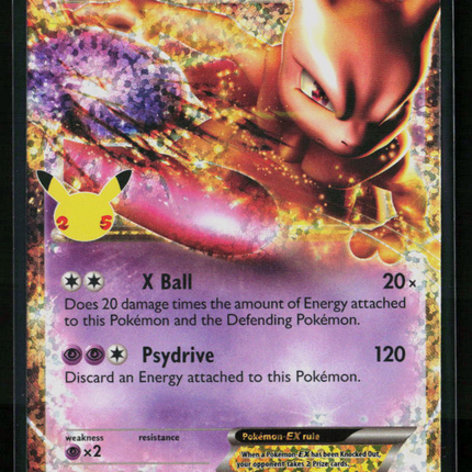 Pokemon 2021 Celebrations Mewtwo EX #54/99